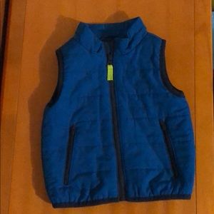 Osh kosh blue vest size 12m